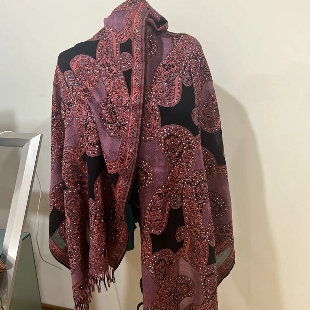 Embellished sequin Scarf/Shawl